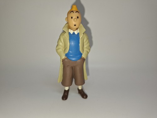 Vintage tintin figurine - tintin, cm