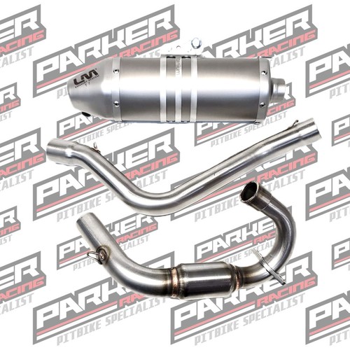 Pit bike race - exhaust, lm
