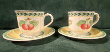 Pair Of Villeroy Boch French