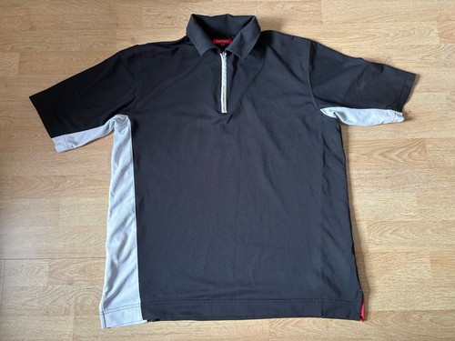 Footjoy zip collar golf polo - collar,