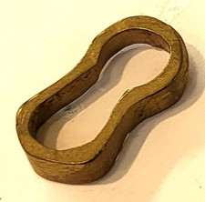 Brass thread escutcheon key