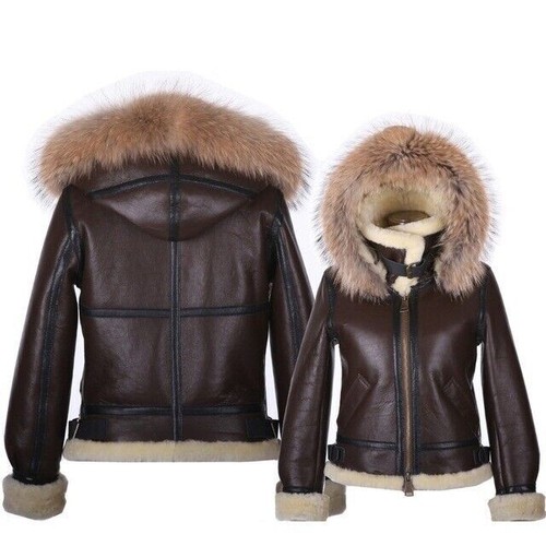 Women hooded shearling - women's,