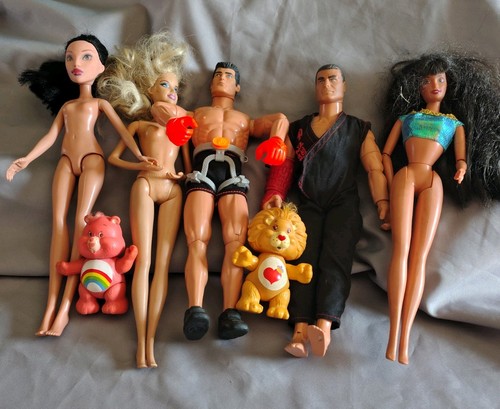 Joblot vintage action man - action, x2