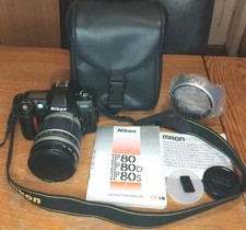 Nikon F80D 35mm SLR Film Camera + Tamaron 28-200mm  lens -  Fully Working 