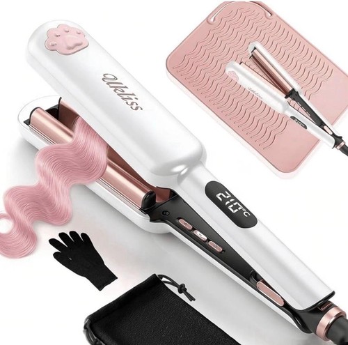 Hair crimper triple - triple, barrel