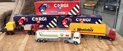 Corgi trucks including bp - 3x,