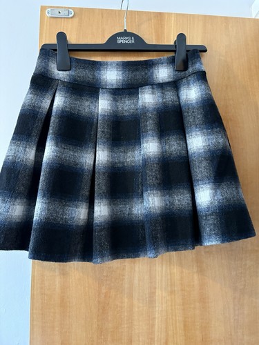 Papaya pleated skirts with - , a