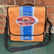 Vintage Quiksilver Record Bag Crossbody Messenger Surfer Skater Streetwear 90s