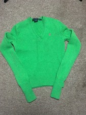Ralph Lauren V Neck Cable-Knit