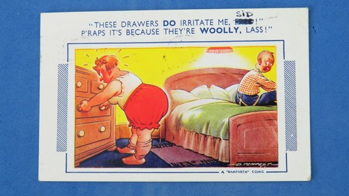 Risque bamforth comic - comic, postcard