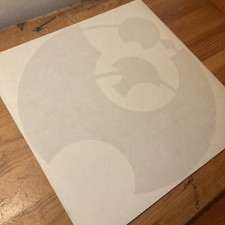 Doctor Who Original Prop Tardis Builders Roundel Gallifreyan Decal - unused new