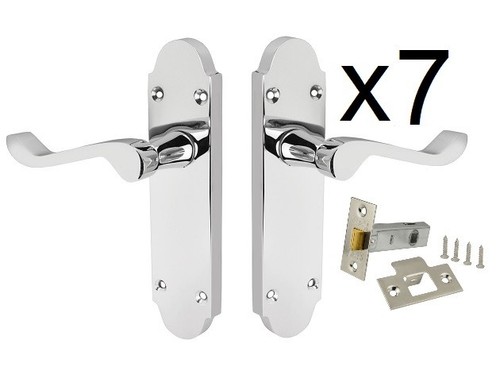 Door handles chrome - door,