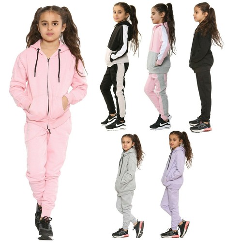 Girls fleece tracksuit - fleece,