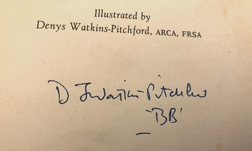 Signed denys watkins - signed, watkins-pitchford
