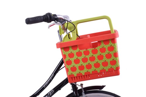 Trendy apple bike shopping - apple,