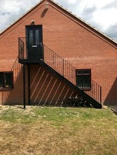  steel staircase external
