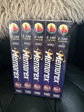 Memorex VHS Tapes E-180 3 Hour