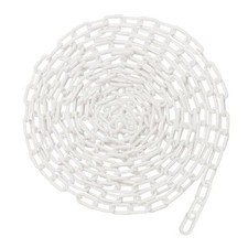 White Plastic Chain 25ft