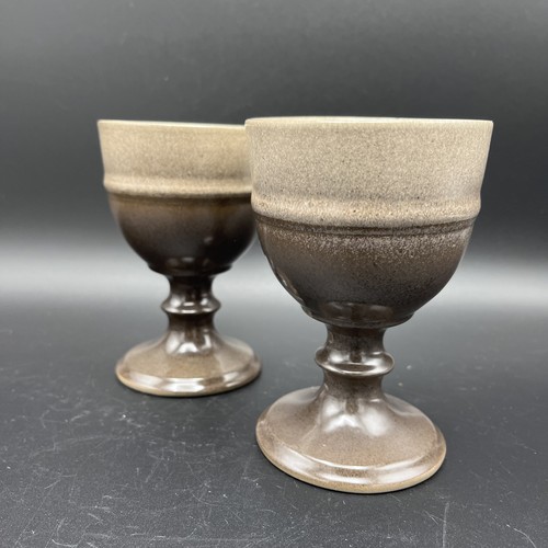 Wine goblets stoneware - wine,