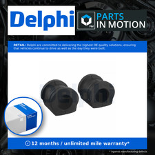 2x Anti Roll Bar Bush (pair) fits SKODA FABIA 6Y 1.9D Front Lower 99 to 08 New