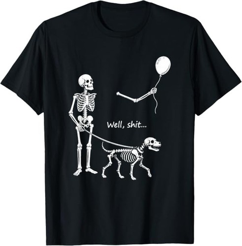 Skeleton lost balloon well - balloon,