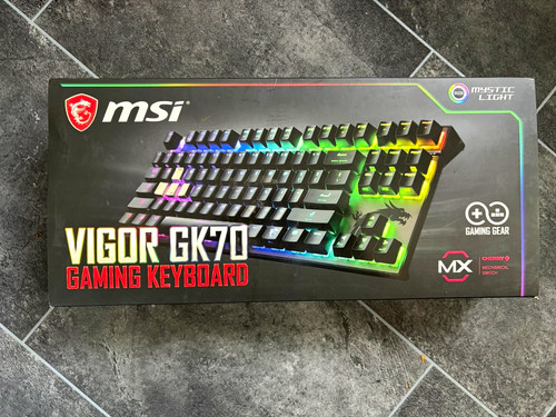 Msi vigor gk70 wired - vigor, gaming