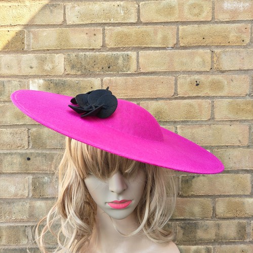 Dark pink black flower - pink, large