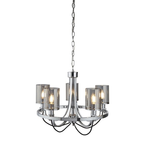 Lights chrome finish pendant - 5,
