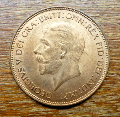 1936 one penny coin king - 1936,