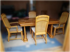 Solid Oak Extendable Dining