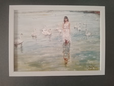Gordon King print 'The Swan