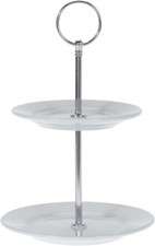 2 Tier Ceramic Cake Stand