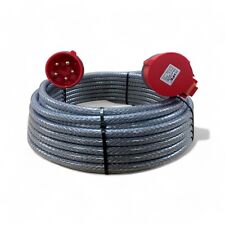 3 PHASE EXTENSION LEAD 16A/32A  | 4/5 PINS |  415V - IP44 - SY ARMOURED CABLE!