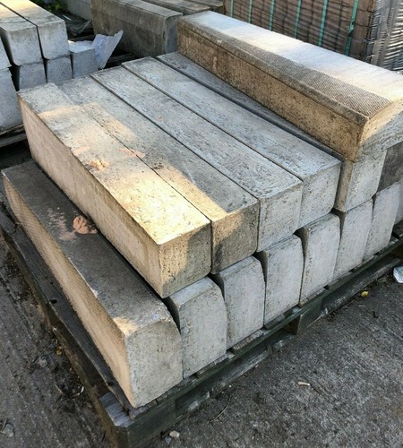 Drop concrete kerb stones - drop,