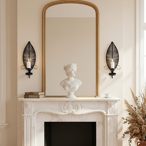 Set stylish leaf wall - set,