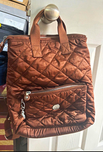 Kipling brown quilted - kipling,