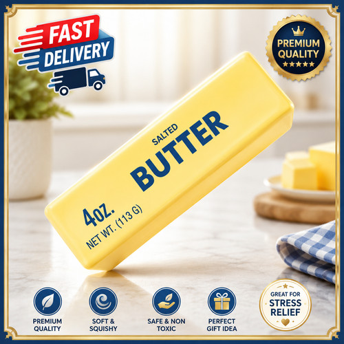 Butter squishy toy jumbo slow - toy,