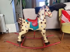Vintage 1940’s First Edition MOBO BRONCO ROCKING HORSE - D SEBEL & CO Ltd