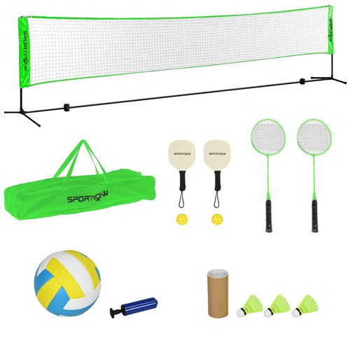 Sportnow badminton net set - net,