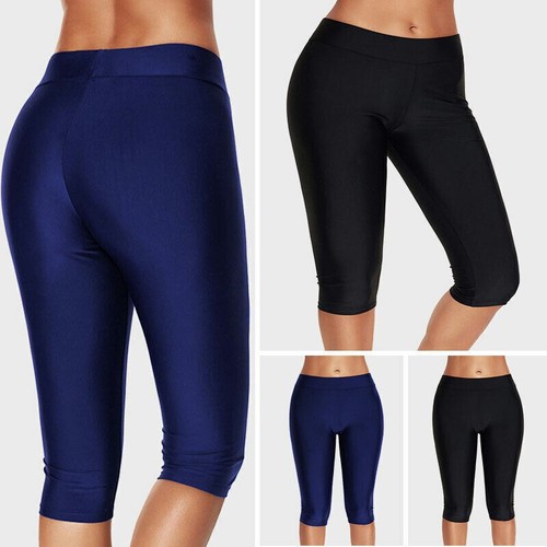 Women long swim shorts - long,
