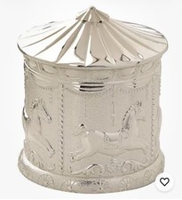 Silver Plated Baby Carousel