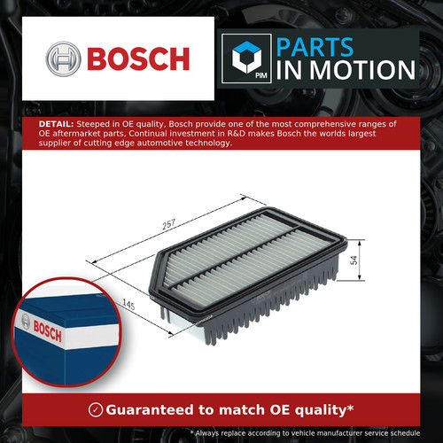 Air filter fits kia rio - fits,