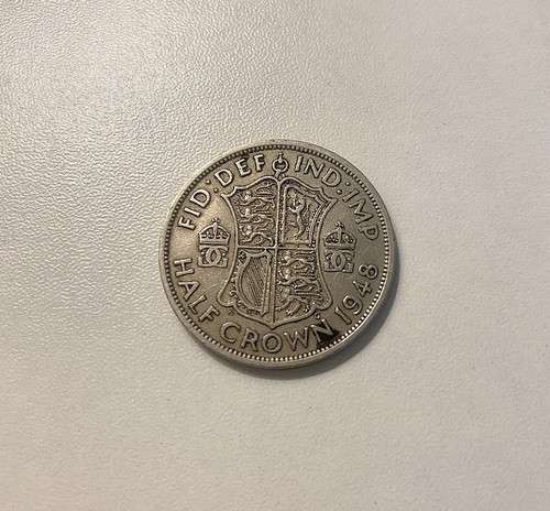 United kingdom half crown - kingdom, 1948