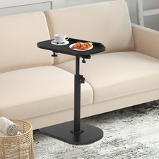 C Shaped End Table, Small Side