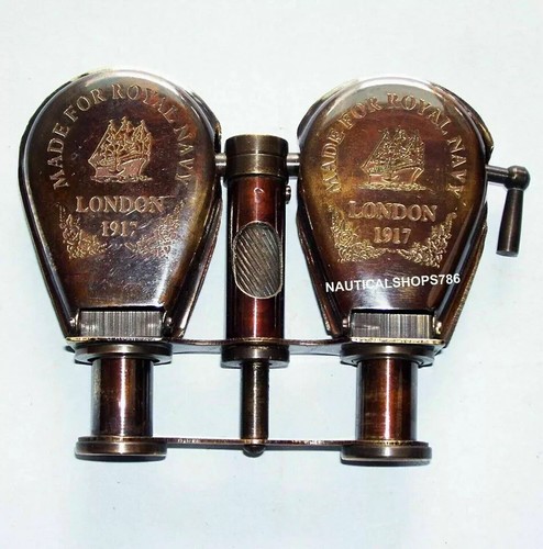 Antique brass monocular - brass,