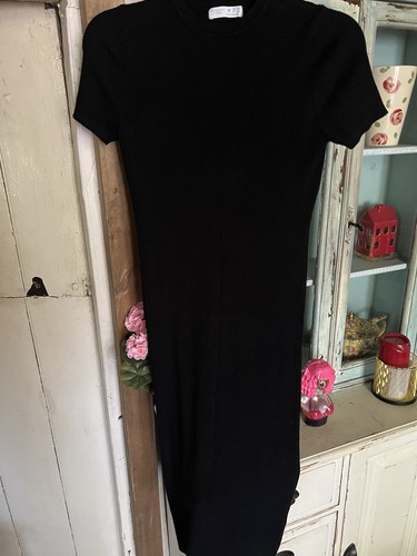 Size black ribbed jumper - size,