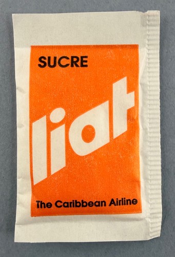 Liat airline sugar packet - sugar,