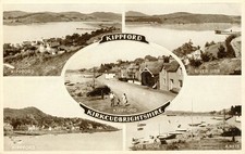 Vintage Postcard Kippford River Urr The Shore Valentine