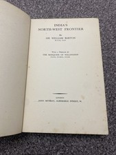 INDIA’S NORTH-WEST FRONTIER by  SIR WILLIAM BARTON