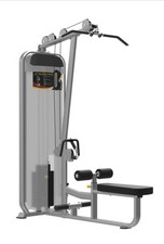 Dual lat pulldown & seated row, multigym, arms & back, commercial gym equipment 